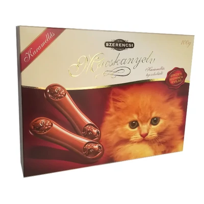 Macskanyelv 100G Karamellás Szerencsi 