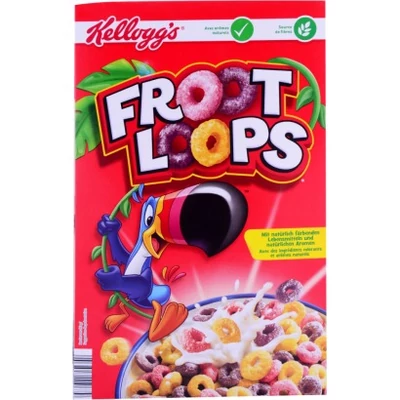 Kellogg's Froot Loops 375G Gabonapehely