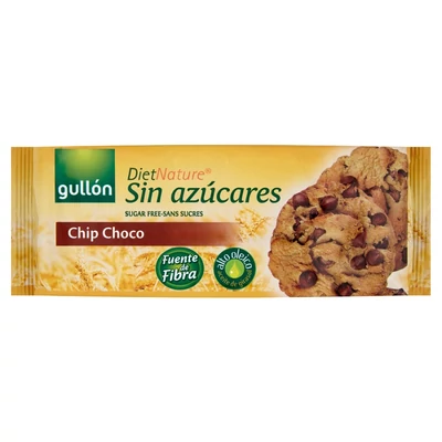 Gullon 125G Diabetikus Keksz Csokidarabos