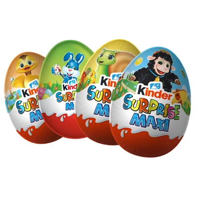 Kinder Maxi Meglepetés Tojás 100G Húsvét Fiú