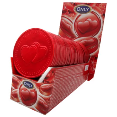 Only 21.5G Big Heart Coins Milk Szív Érme /92493/