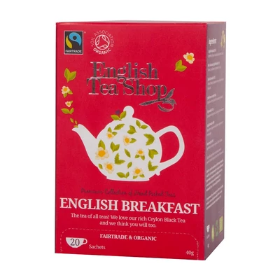 ETS 20 English Breakfast Bio Tea 50G (English Tea Shop)29090
