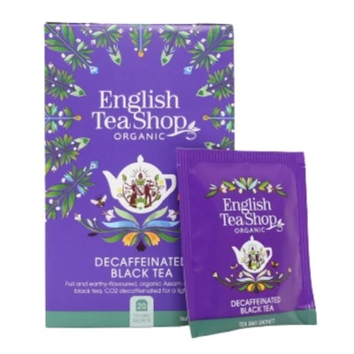 ETS 20 Koffeinmentes Breakfast-Fekete Tea 40G (English Tea Shop)     34469