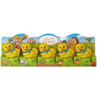 Csibe 50G /5*10G/ Lindt Mini-Küken 666147