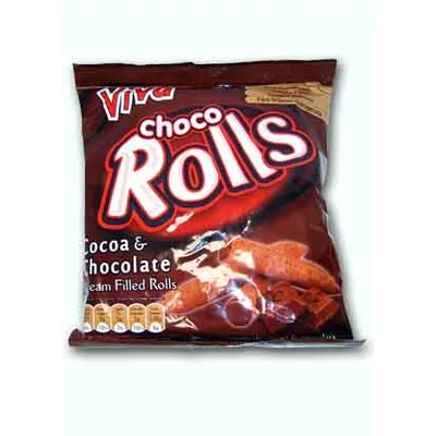 Viva csokoládérkémmel töltött tekercs 100 g