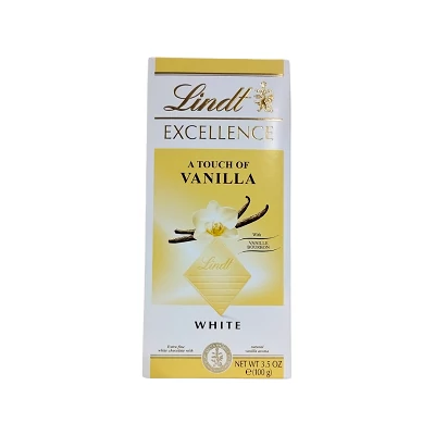 Lindt Excellence 100G White Vanilia (603772)