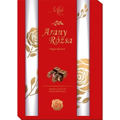 Arany Rózsa 136G Mandula Tiramisu Piros Milete (Tiramisu és mandula ízű krémmel töltött desszert)
