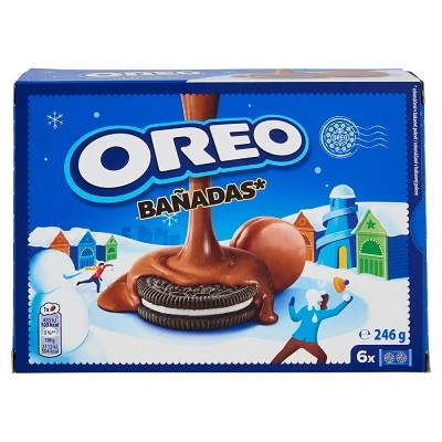 Oreo Keksz 246G Csokoládé Choc Milk /50919/