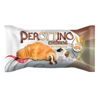 Perottino Double Croissant 55G Kakaós-Vanília