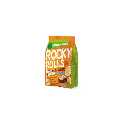 Rocky Rolls 70G Csok.Bev.Puff.Rízs Korong Narancs