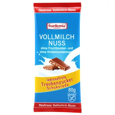 Frankonia 85G Tejcsokoládé Mogyorós HCN
