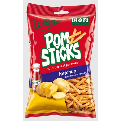 Lorenz Pomsticks 85G Ketchup  LZPO0027