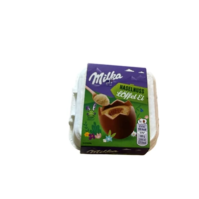 Tojás 136G Milka Löffel-Ei Mogyoró (4*34g)