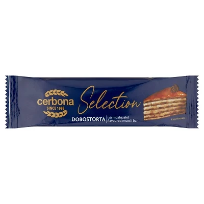 Cerbona Müzliszelet 22G Dobostorta