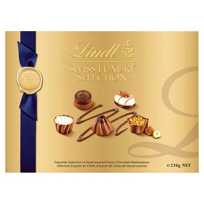 Lindt Swiss Luxury Selection 230G (Selection praliné válogatás)