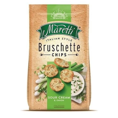 Maretti Bruschette 70G Hagymás-Tejfölös