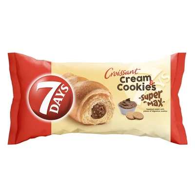 7 Days Croissant 110G Max Mogyorókrém Keksszel