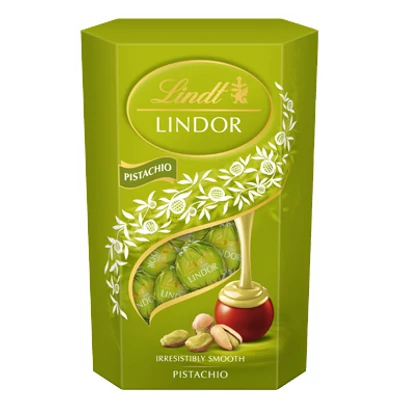Lindt Lindor 200G Pisztácia Dobozos (659860)