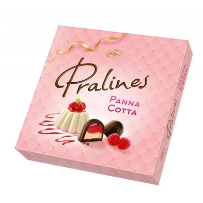 Vobro Praliné 129G Panna Cotta Málna