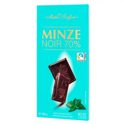 Maitre T. 100G Minze Noir 70% /93674/ 