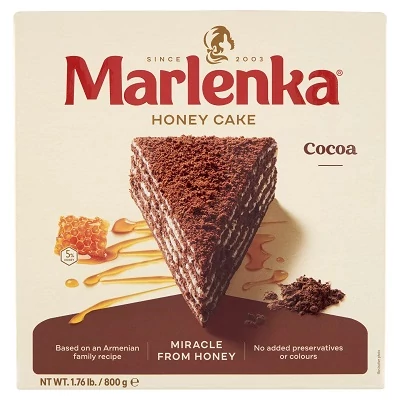 Marlenka 800G Torta Kakaós