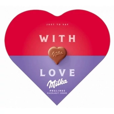 Milka Desszert 165G Szív