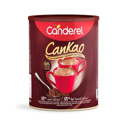Canderel 250G Cankao Instant Kakaó -50% Kalória