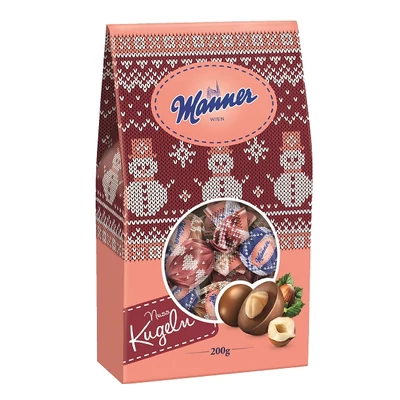 Manner 200G Karácsonyi Mogyorós Gömbök