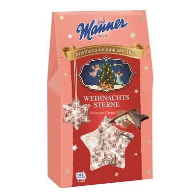 Manner Karácsonyi Marcipános Csillag 135g