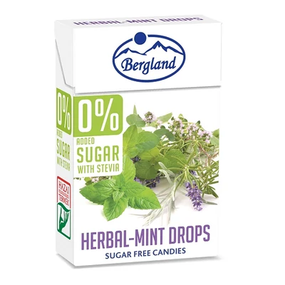 Bergland Drops 40G 0% Cukor Herbal