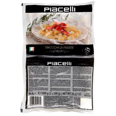 Piacelli 1Kg Gnocchi di patate aus Kartoffeln (2*500G) /85786/