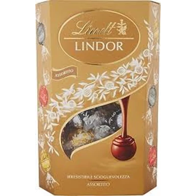 Lindt Lindor 137G Assorted Cornet (660609)