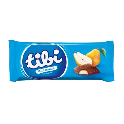 Tibi körte ízű krémmel töltött tejcsokoládé 100G
