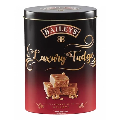 Gardiners 250G Baileys Luxury Fudge Fémdobozos (Baileys ízesítésű puha karamella)