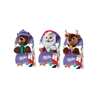 Mikulás Csomag 96,5G Milka + Plüss 