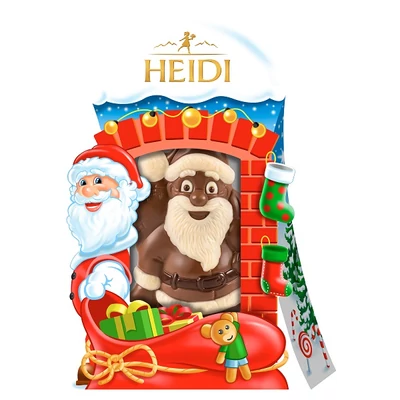 Mikulás 70G Heidi Tejcsokoládé /Mos Cr/D Fekete-Fehér 414134