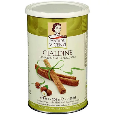 Vicenzi 200G Cialdine Nocciola Fémdoboz VICE1022