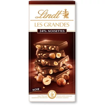 Lindt Les Grandes 150G Noir 34% Haselnüsse     /LNTL4015/