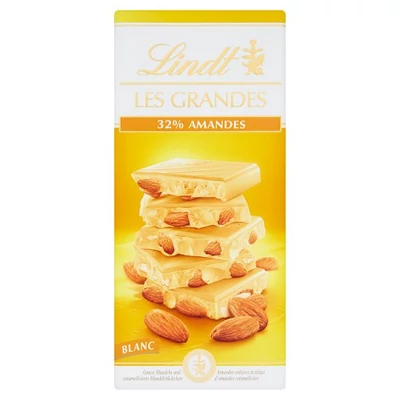 Lindt Les Grandes 150G Blanc 32% Mandeln LNTL4006