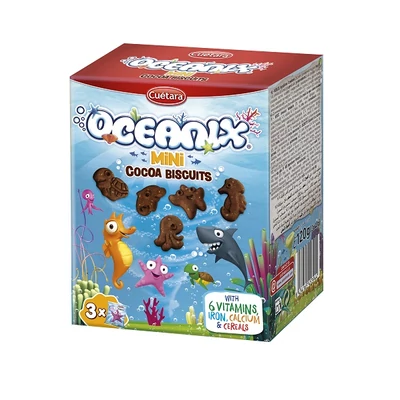 Oceanix 120G Mini Ropogós Csokoládés Keksz