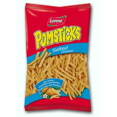 Lorenz Pomsticks 85G Salted (Sós)  LZPO0020