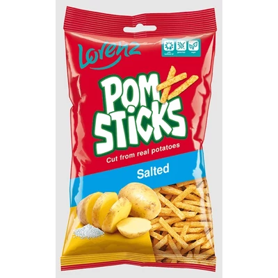 Lorenz Pomsticks 85G Salted (Sós)  LZPO0020