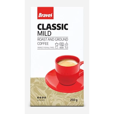 Bravos Classic Mild 250G Őrölt