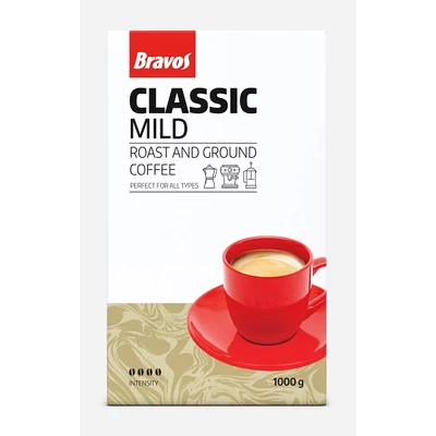 Bravos Classic Mild 1000G Őrölt
