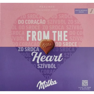Milka Desszert 110G Eper