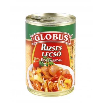Globus 400G Rizseslecsó Kolbásszal