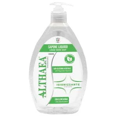 Althaea 750Ml Fertőtlenítő Hatású Folyékony Szappan Nővényi Glicerinnel