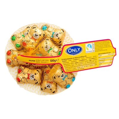 Only 100G Hálós Csoki Maci /94042/