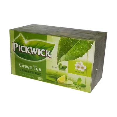 Pickwick Green Tea 40G Variation Jázmin, Citrom, Menta, Earl Grey