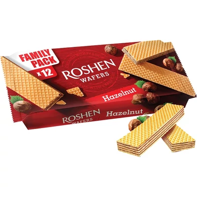 Roshen Wafers 216G Hazelnut